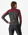CASTELLI Cycling thermal jacket - PERFETTO AIR W - bordeaux