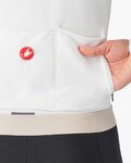 CASTELLI Cycling winter long sleeve jersey - ESPRESSO THERMAL W - white