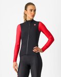 CASTELLI Cycling gilet - ESPRESSO W - black