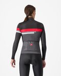 CASTELLI Cycling winter long sleeve jersey - TORNARE - grey