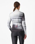CASTELLI Cycling winter long sleeve jersey - PHASE - white/black