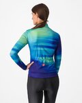 CASTELLI Cycling winter long sleeve jersey - PHASE - multicolour/blue