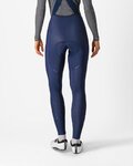 CASTELLI Cycling long bib trousers - ESPRESSO DT W - blue