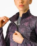 CASTELLI Cycling thermal jacket - PERFETTO LTD ROS 2 JKT - purple