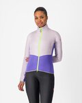 CASTELLI Cycling thermal jacket - UNLIMITED W - pink/purple