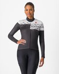 CASTELLI Cycling winter long sleeve jersey - UNLIMITED THERMAL 2 W - black