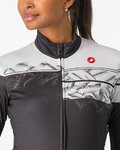 CASTELLI Cycling winter long sleeve jersey - UNLIMITED THERMAL 2 W - black