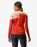CASTELLI Cycling winter long sleeve jersey - UNLIMITED THERMAL 2 W - red