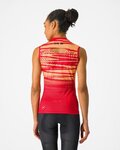 CASTELLI Cycling sleeveless jersey - INSIDER 2 W - red