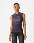 CASTELLI Cycling sleeveless jersey - INSIDER 2 W - purple