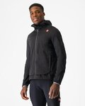 CASTELLI waterproof jacket - UNLIMITED RAIN - black
