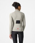 CASTELLI Cycling winter long sleeve jersey - UNLIMITED TRAIL 2 W - grey