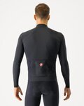 CASTELLI Cycling winter long sleeve jersey - AERO RACE - black