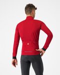 CASTELLI Cycling thermal jacket - SALTO - red