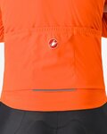 CASTELLI Cycling thermal jacket - SALTO - orange