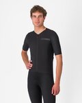 CASTELLI Cycling short sleeve jersey - PREMIO EVO - black