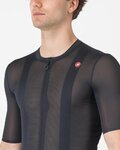 CASTELLI Cycling short sleeve jersey - A/C - black