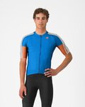 CASTELLI Cycling short sleeve jersey - ENTRATA 6 - blue