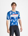 CASTELLI Cycling short sleeve jersey - HERITAGE - blue