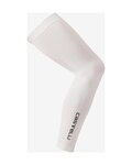 CASTELLI Cycling leg warmers - UPF50+ LEG 2 - white