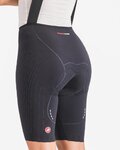 CASTELLI Cycling bib shorts - FREE AERO RACE S W - black