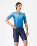 CASTELLI Cycling bib shorts - A/C W - blue