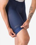 CASTELLI Cycling bib shorts - A/C W - blue