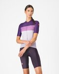 CASTELLI Cycling bib shorts - PRIMA 2 DT - purple