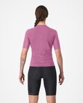 CASTELLI Cycling short sleeve jersey - PREMIO EVO W - purple