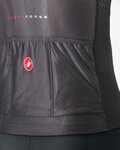 CASTELLI Cycling short sleeve jersey - A/C W - black