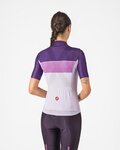 CASTELLI Cycling short sleeve jersey - ELEGANTE - purple/pink/white