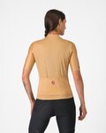 CASTELLI Cycling short sleeve jersey - UNLIMITED W - brown