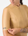 CASTELLI Cycling short sleeve jersey - UNLIMITED W - brown