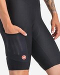 CASTELLI Cycling bib shorts - UNLIMITED ENDURANCE W DT - black