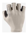 CASTELLI Cycling fingerless gloves - ESPRESSO W - silver