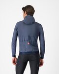 CASTELLI Cycling windproof jacket - FLY UNLTD - blue