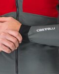 CASTELLI Cycling windproof jacket - FLY UNLTD - red/grey