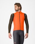 CASTELLI Cycling gilet - PERFETTO AIR - orange