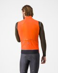 CASTELLI Cycling gilet - PERFETTO AIR - orange