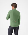 CASTELLI Cycling thermal jacket - COMPETIZIONE - green