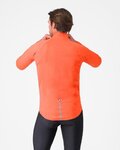 CASTELLI waterproof jacket - EMERGENCY 3 - orange