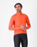 CASTELLI waterproof jacket - EMERGENCY 3 - orange