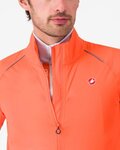 CASTELLI waterproof jacket - EMERGENCY 3 - orange