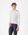 CASTELLI Cycling winter long sleeve jersey - PURO 4 - white