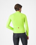 CASTELLI Cycling winter long sleeve jersey - PURO 4 - light green