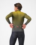 CASTELLI Cycling winter long sleeve jersey - APICE - green