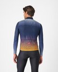 CASTELLI Cycling winter long sleeve jersey - APICE - blue