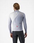 CASTELLI Cycling winter long sleeve jersey - AMPLIFY - grey