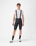 CASTELLI Cycling bib shorts - OMLOOP THERMAL - black