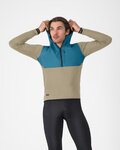 CASTELLI hoodie - UNLIMITED ROAM - green/blue